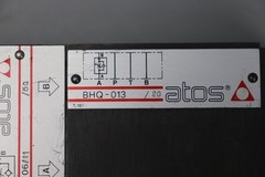 Atos QV-06/11/50 Flow Valve + Modular Plate BHQ-013 11L/min Used