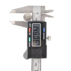 Digital Electronic Gauge Stainless Steel Vernier Caliper 100mm 4″ Inch Micromete