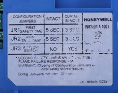 HONEYWELL RM7850A1001 BURNER CONTROL ULTRAVIOLET FLAME AMPLIFIER
