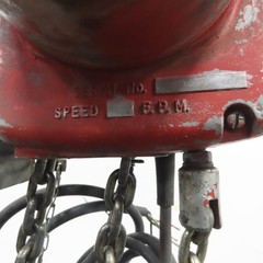 Dayton 3Z326 2 Ton Electric Hoist 10′ Lift 8 FPM 230/460V 3Ph
