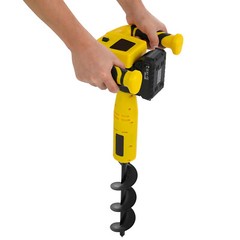 Cordless Electric Post Hole Digger 20V Earth Auger Hole Digger 2000mAh Battery
