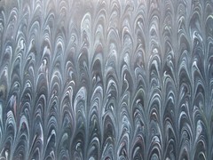 LOT OF 5 Gorgeous French Marbled Paper 25.5″ x 19.5″, Bookbinding, crafts, etc