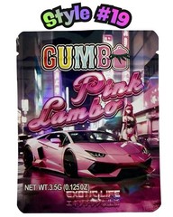 3.5g Mylar Bags Resealable Smell Proof Packaging Bulk 16-128 Pack Options