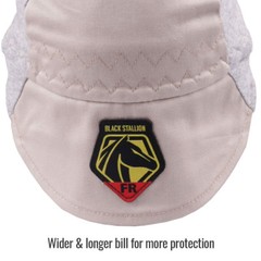 Revco FR Cotton Welding Cap with Hidden Bill Extension Size Large