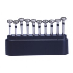 10pcs/pk Dental FG Diamond Burs WR-13S Circular Wheel For High Speed Handpiece