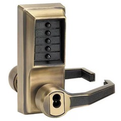 Simplex Lr-1021-B-05-41 Push Button Lock, Entry, Key Override