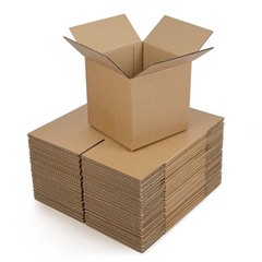 SUNLPH Shipping Boxes 6x6x6 Inches Small Corrugated Cardboard Boxes, 25 Pack