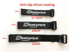 Rubberized Hook and Loop Strap