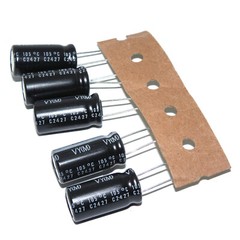 10PCS 450V10UF Nichicon Aluminum Electrolytic Capacitors 10uf mfd 450V 10x20mm
