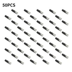 50PCS Plug-In Quick Wire Connector Kit 1-Pin Reusable Clamp Terminal Block US