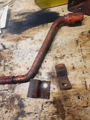 Allis Chalmers WD Hand Crank With Brackets