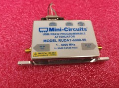 Mini-Circuits RUDAT-6000-90 1-6000MHz 0-90dB (0.25 Step) USB/RS232 Attenuator