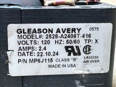 Gleason Avery 2528-A2406T-416 120V Stenner Pump Coil MP6J115