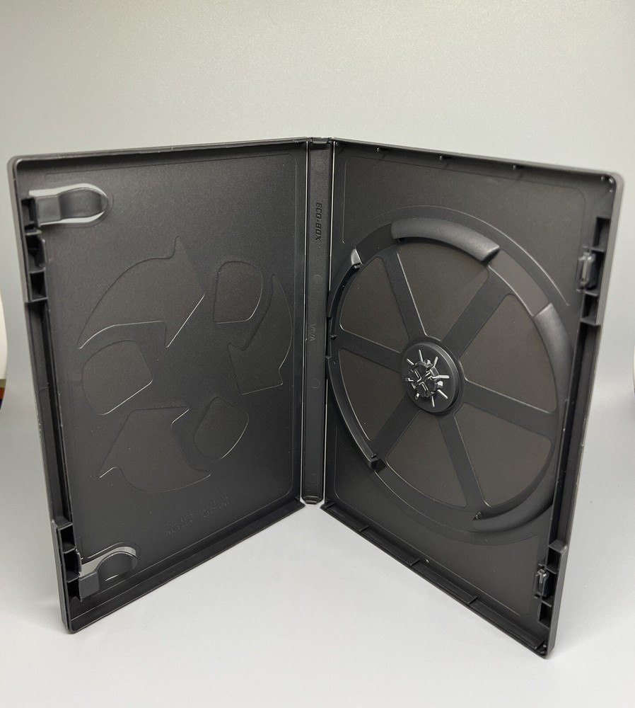 3 PCS NEW Genuine VIVA ECO-BOX 14MM Single DVD Case Boxes, Black, VIVA-ECO125