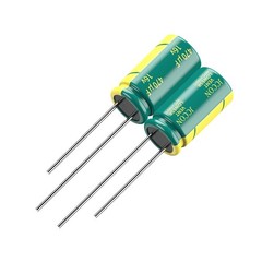 10-Pack 16V 470uF Quality Low ESR Electrolytic Capacitors 6x12mm 0.24×0.47in…