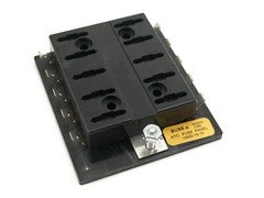 BUSSMANN ATC 10 Pos Terminal Fuse Panel Block Car RV Marine Boat 12V 15600-10-10