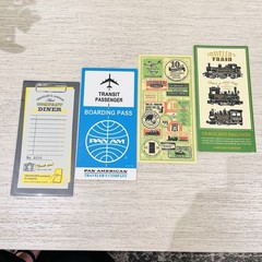 2015, 2016, 2017, 2018 Traveler’s Factory LIMITED EDITION Plastic Sheet (RARE)