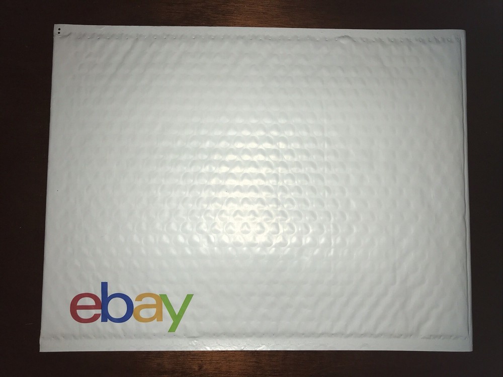 10 eBay Branded Shipping Supplies Padded Airjacket Bubble Envelopes 9.5″x13.25″