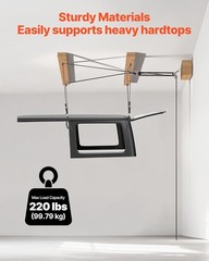 VEVOR Hard Top Remover Lift, 220 lbs, Jeep Hardtop Removal Storage Roof Hoist wi