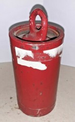 RED BUTTON SPELTER SOCKET 01110155 22MM-26MM