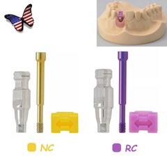 US Dental Impression Coping Scanbody Analog Fits Straumann ITI NC RC Open Closed