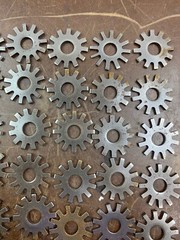 50X 2″ X 5/8″ FLAT TIP Cutter for Scarifier Concrete Grinder 12 Point EDCO CP305