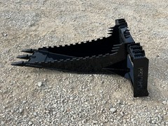 Severe Extreme Stump Bucket Attachment Fits Skid Steer Quick Attach Loader