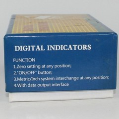 Digital Indicator Gauge Inch/Metric Conversion 0.01mm/0.0005 0-25.4/1