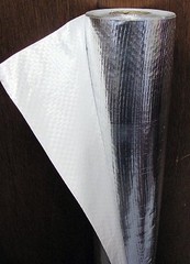 1000 sqft Radiant Vapor Barrier Attic Foil White Reflective Solid Insulation 4ft