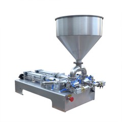 Liquid Paste Filling Machine Pneumatic Bottle Piston Filler 1-30 bottles/min USA
