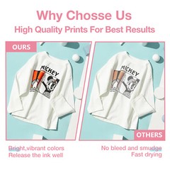 Bulk 100 Koala Printable Heat Transfer Paper Light T-shirt Inkjet Sublicotton
