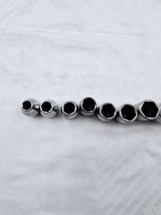 Snap-On 3/8″ 6 Point Shallow Socket Set 7-19 mm FSM