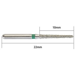 Dental Burs Diamond 850/012C Round Shoulder End Taper High Speed Friction Grip
