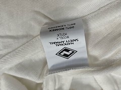 NSA USA Made FR Flame & Heat Resistant Hood Nomex Lenzing Balaclava H31LA White
