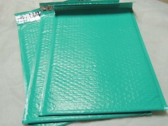 10 Teal Green 10.5 X 15.25 Poly Bubble Mailers, Shipping Self-Adhesive Mailer #5