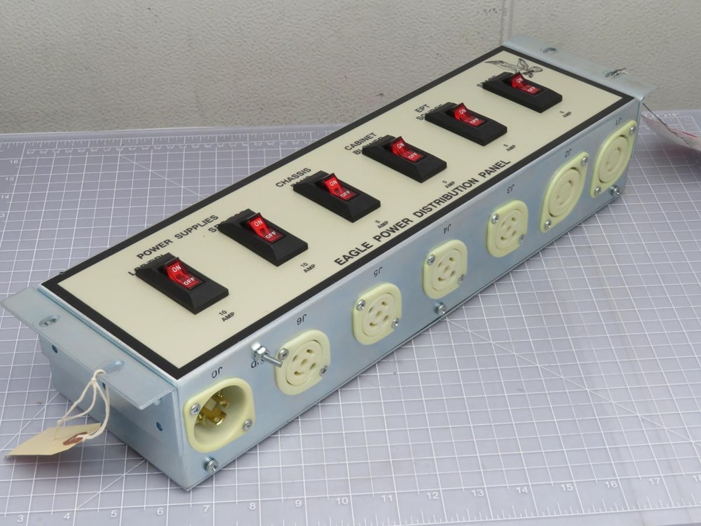 WESTINGHOUSE M455430 812H46 EAGLE 21 PANEL, POWER DISTRIBUTION CONSISTING OF 6 C
