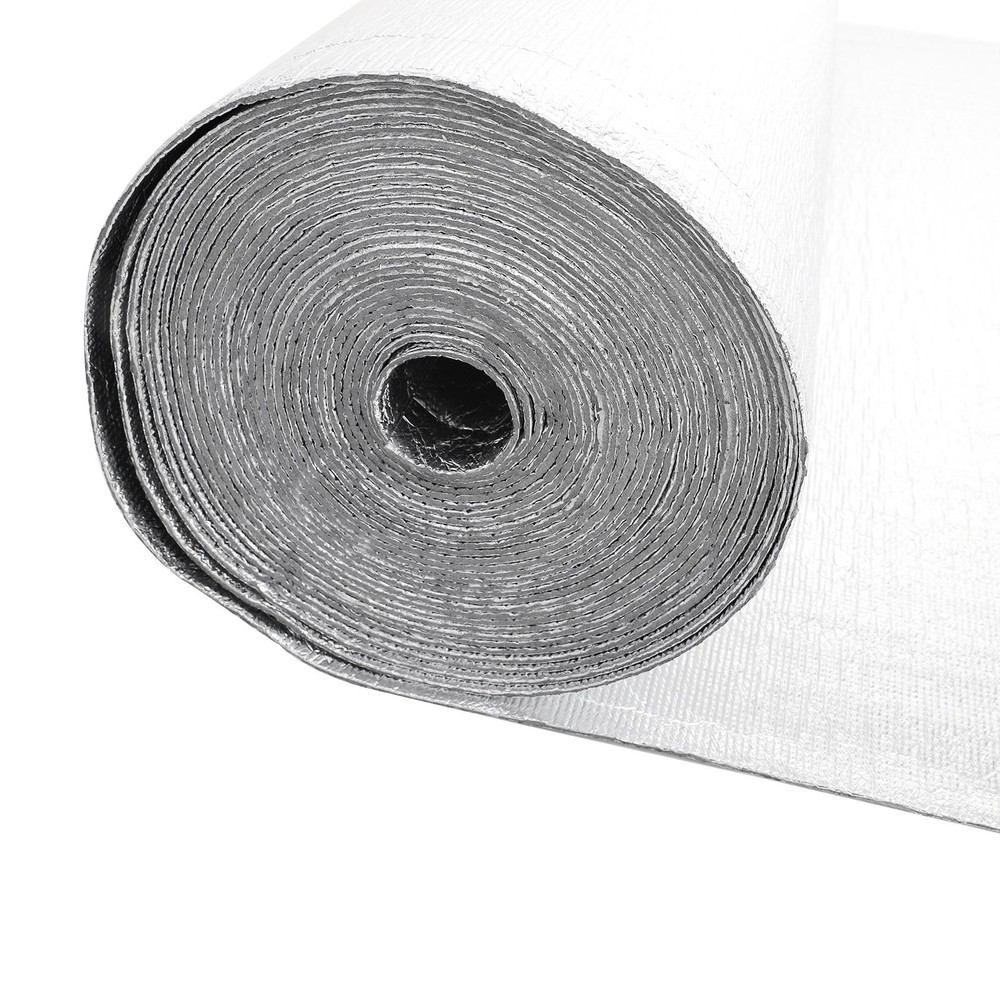 48”x50ft 3mm Reflective Insulation roll Radiant Barrier Foil Foam Wrap