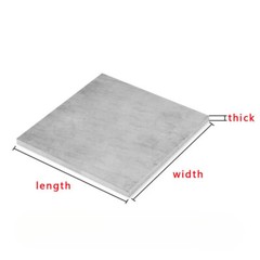 1pcs Select Size GR5 Ti Titanium Alloy Metal Sheet Plate Thickness 0.5mm – 60mm