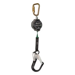Safewaze 018-5007 Self Retracting Lifeline 7′ Web w/ Aluminum Rebar Hook
