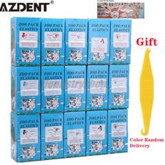 Dental Ortho Elastics Latex Braces Orthodontic Rubber Bands 5000Pcs/box 15 Sizes