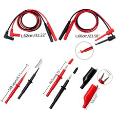 OWON B35T+ multimeter with True RMS measurement with test leads TLP20157 USA