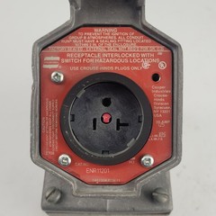 Crouse Hinds ENR11201 Hazardous Location Receptacle – USED