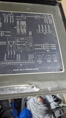 As-is* MEP 0260 Vintage Generator Set Control Box Military Gasoline Engine 3KW