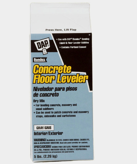 DAP Bondex CONCRETE FLOOR LEVELER Interior/Exterior 4 Hr. Set 5 lb. 10414