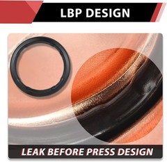 1/2″ Copper Press x 1/2″ PEX Crimp Coupling Adapter (Pack of 10)