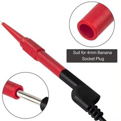 2PCS Multimeter Test Probes 30V Car Diagnostic Needle Tip Extension Kit