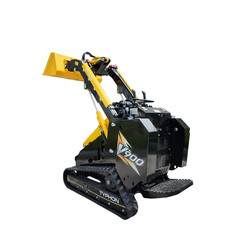 TYPHON STOMP V900 1.4Ton Skid Steer Loader w Kubota 25HP 3-Cylinder D1105 Engine