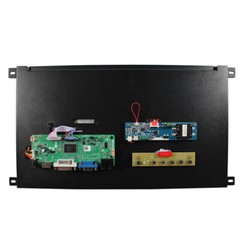 15.6inch 1920×1080 1000nit Outdoor LCD Screen HD DVI VGA LCD Board Metal Casse