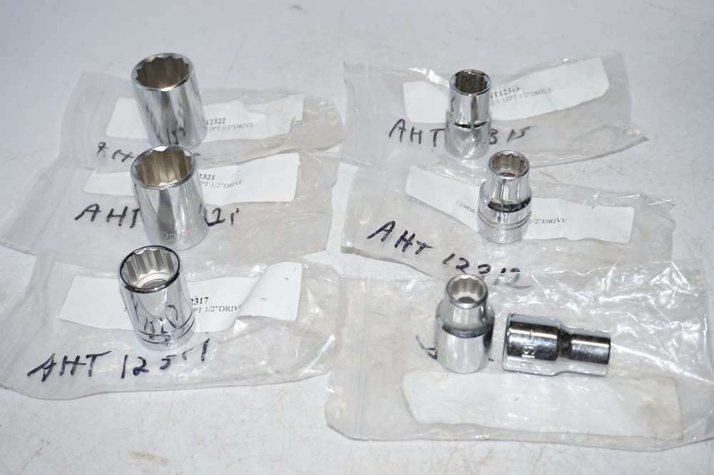 STANLEY Challenger 13mm Chrome 12 Point Standard Sockets 1/2″ Drive 1613MD USA