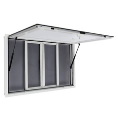 Concession Stand Serving Window Pneumatic Food Truck Service Awning Window 105mm